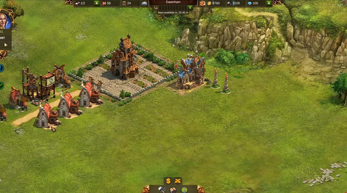 Скриншоты к игре Elvenar.